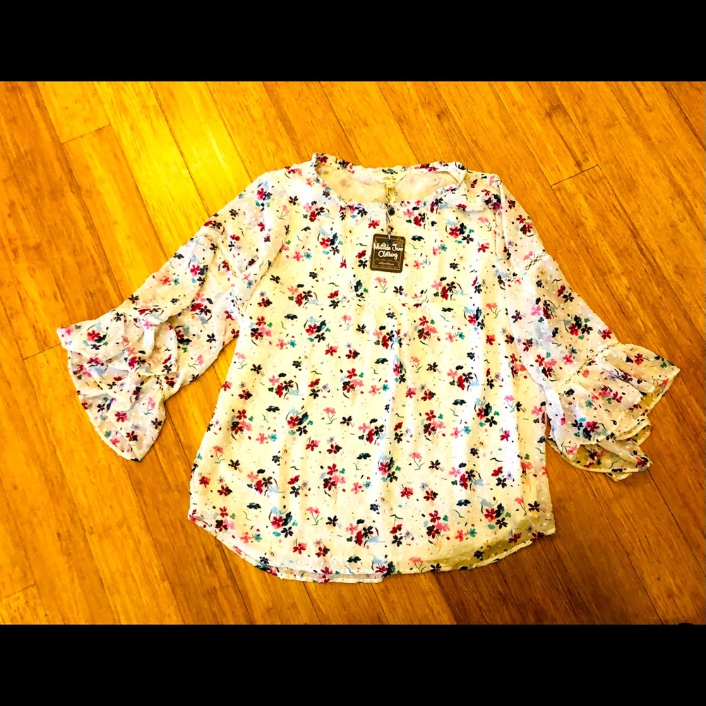 Matilda Jane Blouse Ladies Large NWTS